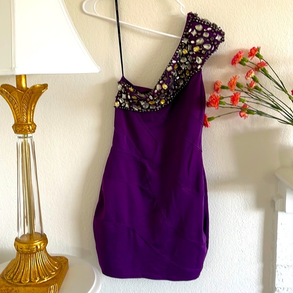 bebe Dresses & Skirts - Bebe Cocktail Dress 💜 Size XS-S